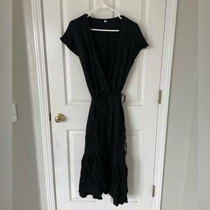 Black women’s Wrap Dress